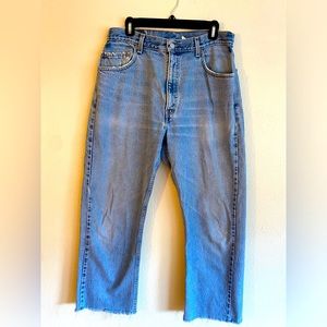 Altered Vintage Levi’s Regular Fit Straight Leg Denim size 31 baggy